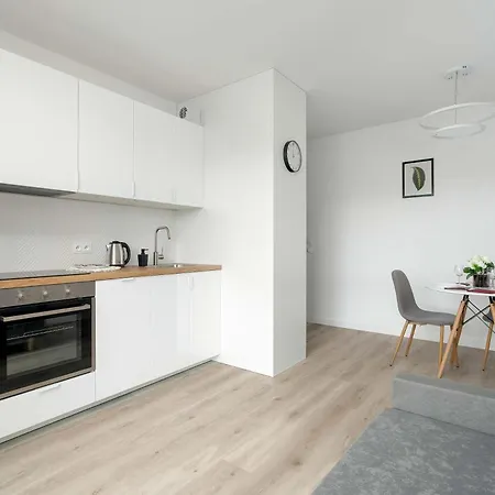 Nowoczesny Dla 2 Doroslych I 2 Dzieci Parking By Renters Apartment